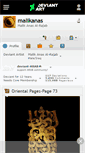 Mobile Screenshot of malikanas.deviantart.com