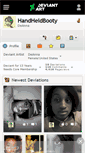 Mobile Screenshot of handheldbooty.deviantart.com