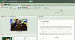 Desktop Screenshot of kabocha24.deviantart.com
