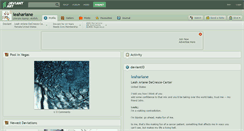 Desktop Screenshot of leahariane.deviantart.com