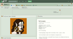 Desktop Screenshot of nemo111.deviantart.com