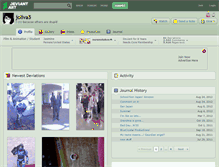 Tablet Screenshot of joliva5.deviantart.com