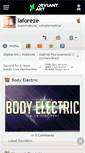 Mobile Screenshot of laforeze.deviantart.com