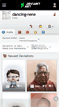 Mobile Screenshot of dancing-rene.deviantart.com