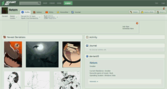 Desktop Screenshot of netem.deviantart.com