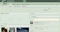 Desktop Screenshot of daniel-c.deviantart.com