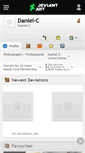 Mobile Screenshot of daniel-c.deviantart.com
