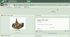 Desktop Screenshot of antvar.deviantart.com