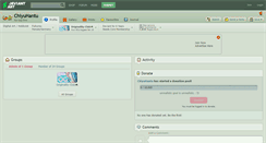 Desktop Screenshot of chiyuhantu.deviantart.com
