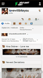 Mobile Screenshot of lovewillbiteyou.deviantart.com