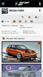 Mobile Screenshot of dazza-mate.deviantart.com