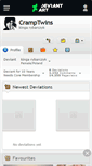 Mobile Screenshot of cramptwins.deviantart.com