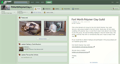 Desktop Screenshot of ftworthpolymerclay.deviantart.com