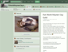 Tablet Screenshot of ftworthpolymerclay.deviantart.com