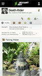 Mobile Screenshot of death-rider.deviantart.com