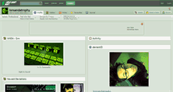 Desktop Screenshot of ionsandatrophy.deviantart.com