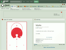 Tablet Screenshot of diakor.deviantart.com