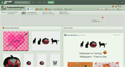 Desktop Screenshot of freeavatarproject.deviantart.com