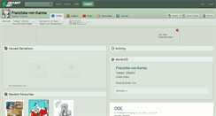 Desktop Screenshot of franziska-von-karma.deviantart.com