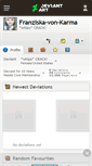 Mobile Screenshot of franziska-von-karma.deviantart.com