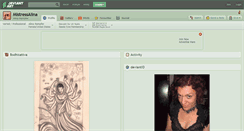 Desktop Screenshot of mistressalina.deviantart.com
