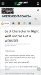 Mobile Screenshot of independent-comics.deviantart.com