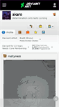 Mobile Screenshot of akaro.deviantart.com