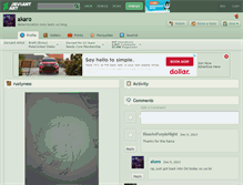 Tablet Screenshot of akaro.deviantart.com