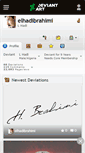Mobile Screenshot of elhadibrahimi.deviantart.com