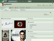 Tablet Screenshot of elhadibrahimi.deviantart.com