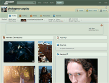 Tablet Screenshot of photogeny-cosplay.deviantart.com