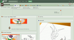 Desktop Screenshot of pimecomb.deviantart.com