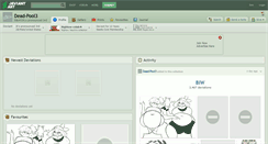 Desktop Screenshot of dead-pool3.deviantart.com