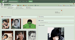 Desktop Screenshot of geraldflow.deviantart.com