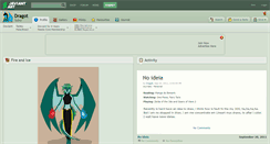 Desktop Screenshot of dragot.deviantart.com