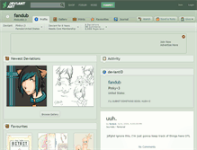 Tablet Screenshot of fandub.deviantart.com