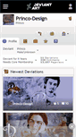 Mobile Screenshot of princo-design.deviantart.com