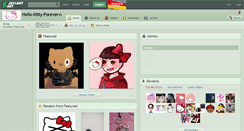 Desktop Screenshot of hello-kitty-forever.deviantart.com