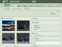 Tablet Screenshot of faith120.deviantart.com
