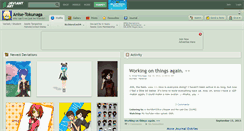 Desktop Screenshot of anise-tokunaga.deviantart.com