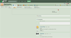 Desktop Screenshot of imarshmallow.deviantart.com