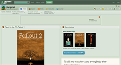Desktop Screenshot of margenal.deviantart.com