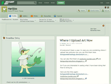Tablet Screenshot of harijizo.deviantart.com