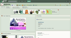 Desktop Screenshot of darkkkchan.deviantart.com