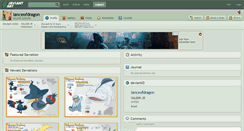Desktop Screenshot of lanceofdragon.deviantart.com