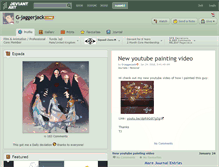 Tablet Screenshot of g-jaggerjack.deviantart.com