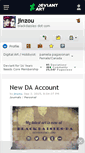 Mobile Screenshot of jinzou.deviantart.com