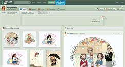 Desktop Screenshot of amyvarens.deviantart.com