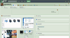 Desktop Screenshot of majoratatnctr.deviantart.com