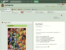 Tablet Screenshot of mazingerpip.deviantart.com